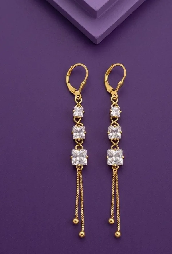 Gold_Brass_Geometric_Stone_Long_Drop_Earrings_For_Women_-_Pack_of_2