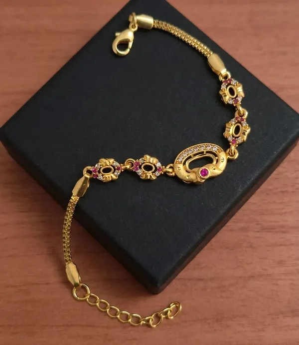 Gold_Tone_Ruby_CZ_Bracelet_for_Women