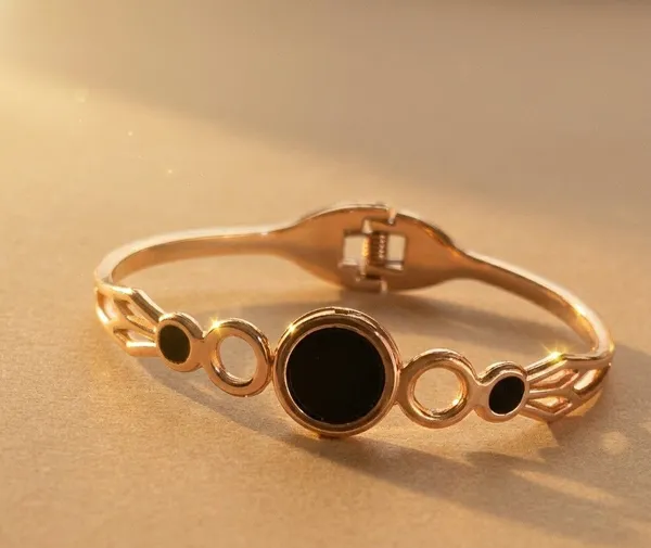 Rose_Gold_Tone_Geometric_Bracelet_for_Women