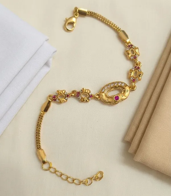 Gold_Tone_Ruby_CZ_Bracelet_for_Women