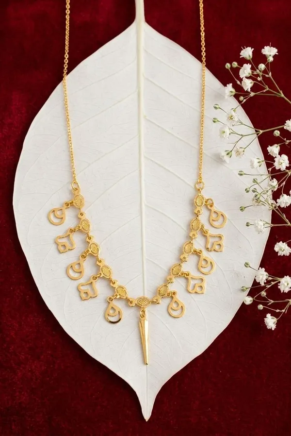 Gold_Brass_Layered_Charm_Pendant_Necklace_For_Women_-_Pack_of_2