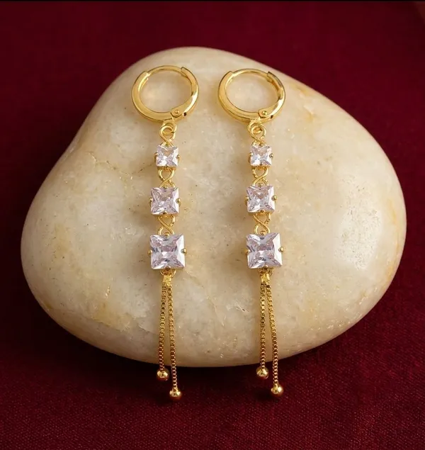 Gold_Brass_Geometric_Stone_Long_Drop_Earrings_For_Women_-_Pack_of_2