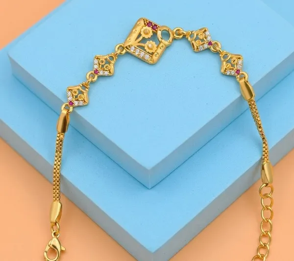 Gold_Tone_Stone_Embellished_Bracelet_for_Women