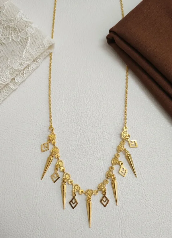 Gold_Brass_Geometric_Charm_Statement_Chain_Necklace_For_Women_-_Pack_of_2