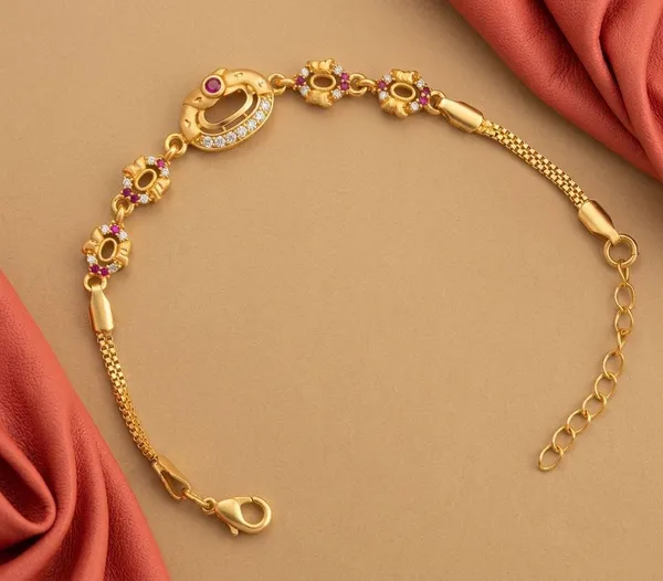Gold_Tone_Ruby_CZ_Bracelet_for_Women