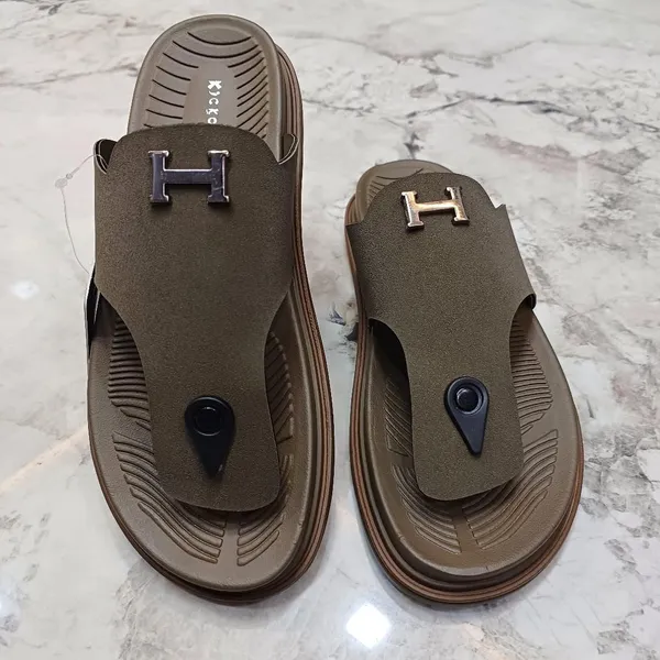 Brown_Synthetic_Leather_Strap_Sandals_For_Men