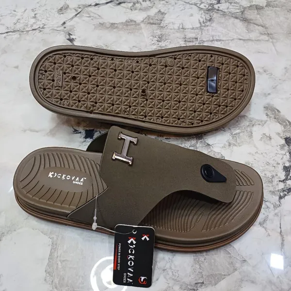 Brown_Synthetic_Leather_Strap_Sandals_For_Men