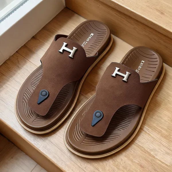 Brown_Synthetic_Leather_Open_Toe_Strap_Sandals_For_Men