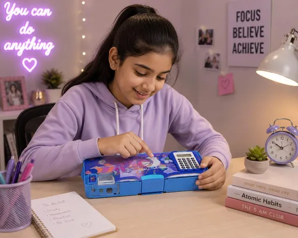 Kids_Pencil_Box_with_Calculator_and_Sharpener,_Multi-Compartment_Stationery_Case