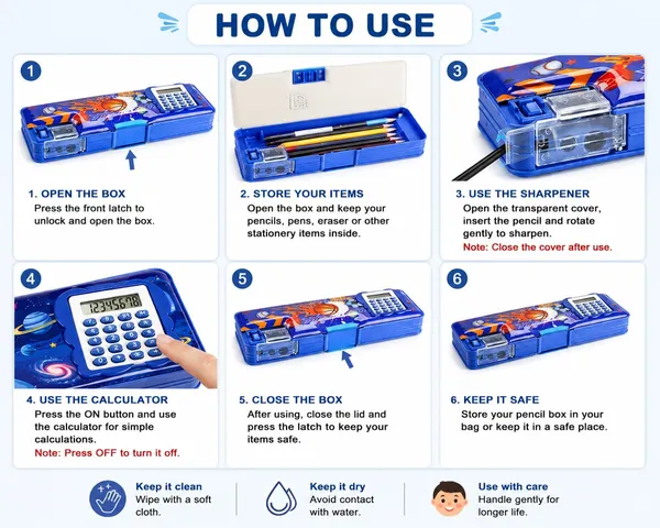 Kids_Pencil_Box_with_Calculator_and_Sharpener,_Multi-Compartment_Stationery_Case