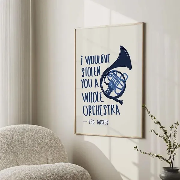 I_Would've_Stolen_You_A_Whole_Orchestra_—_Framed_Wall_Art