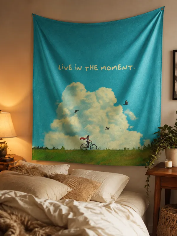 Live_In_The_Moment_—_Open_Sky_Wall_Tapestry