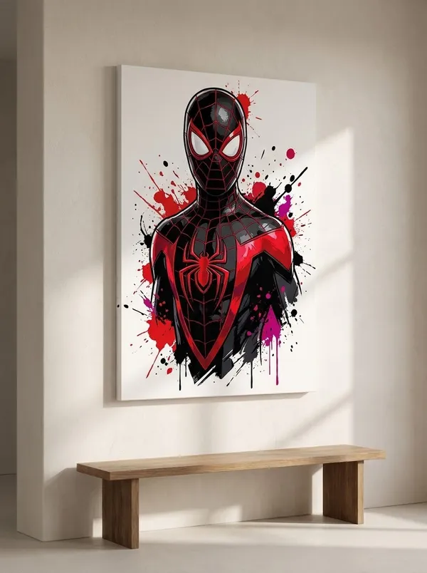 Masked_and_Mid-Swing_—_Comic_Art_Wall_Decor