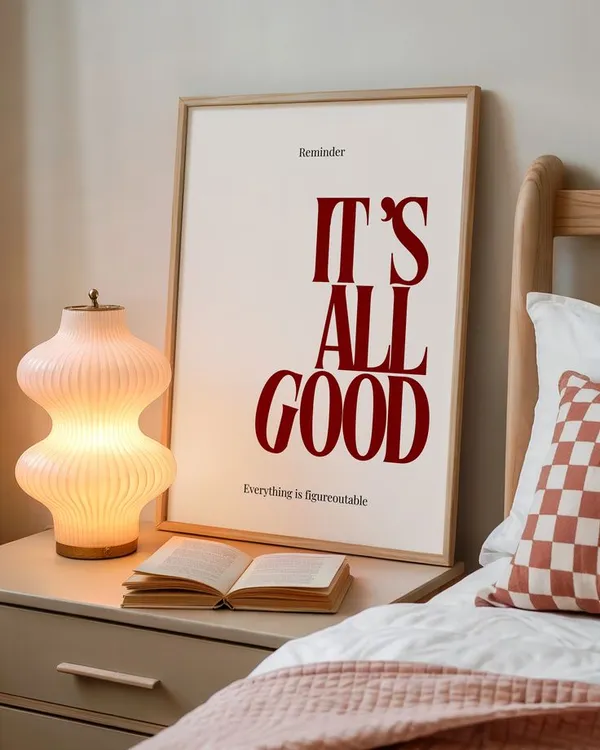 It's_All_Good_—_Framed_Typographic_Wall_Art
