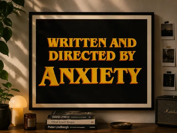 Written_And_Directed_By_Anxiety_—_Framed_Typographic_Wall_Art