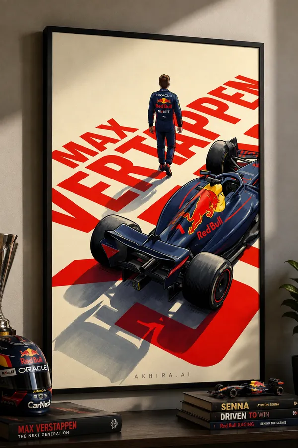 Built_For_The_Last_Lap_—_Max_Verstappen_Red_Bull_Racing_Framed_Wall_Poster