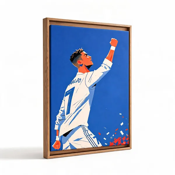 Wooden_Sports_Number_Seven_Fist_Up_Football_Canvas_Wall_Art
