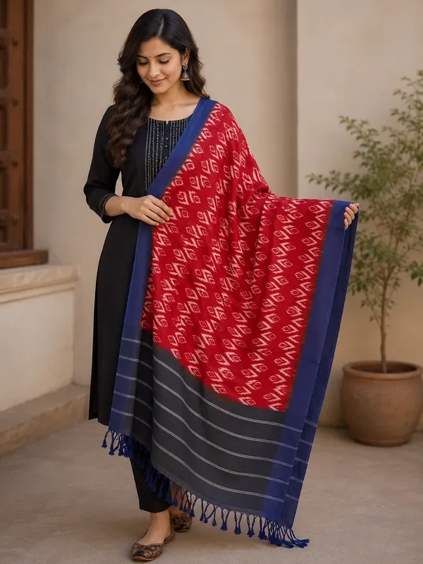 Multicolor_Cotton_Dupatta_For_Women