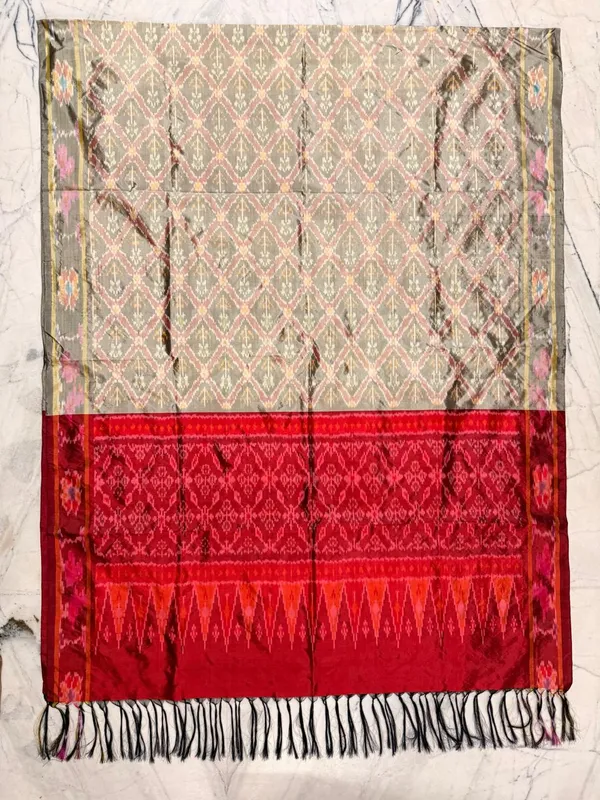 Multicolor_Pure_Silk_Dupatta_For_Women