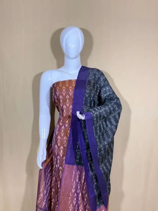 Multicolor_Mercerised_Cotton_Mercerised_Suit_Set_For_Women
