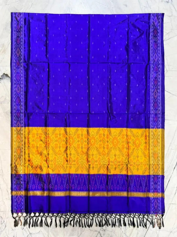 Multicolor_Pure_Silk_Dupatta_For_Women
