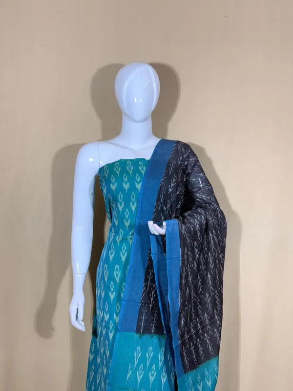 Multicolor_Mercerised_Cotton_Mercerised_Suit_Set_For_Women