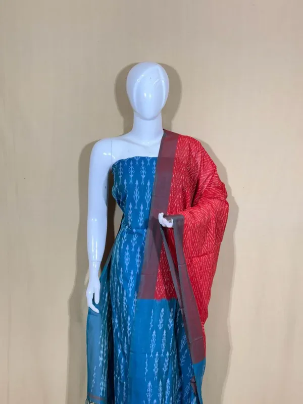 Multicolor_Mercerised_Cotton_Mercerised_Suit_Set_For_Women