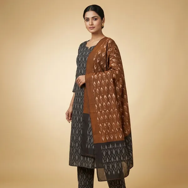 Multicolor_Mercerised_Cotton_Mercerised_Suit_Set_For_Women