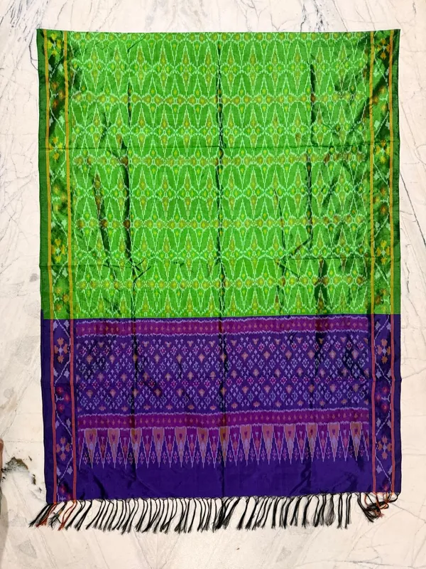 Multicolor_Pure_Silk_Dupatta_For_Women