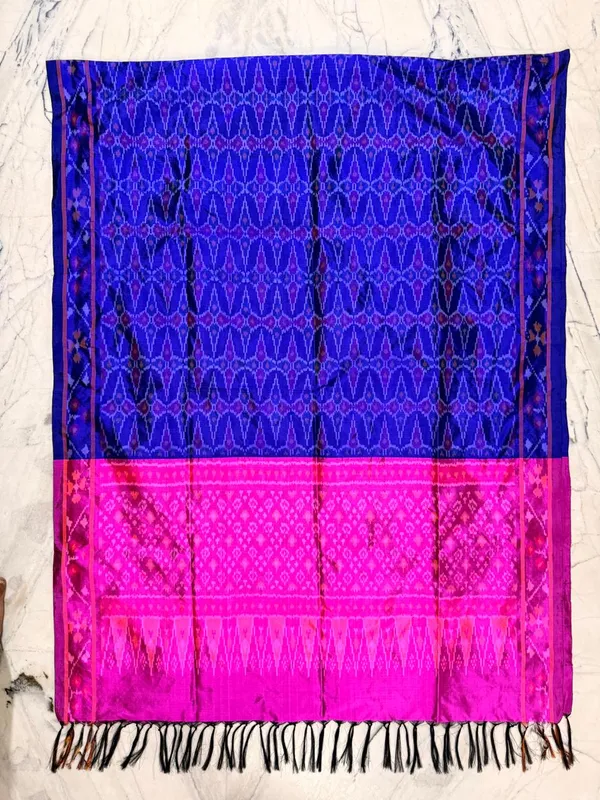 Multicolor_Pure_Silk_Dupatta_For_Women
