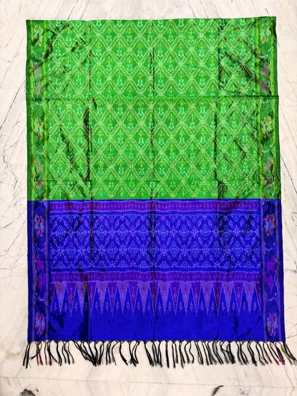 Multicolor_Pure_Silk_Dupatta_For_Women