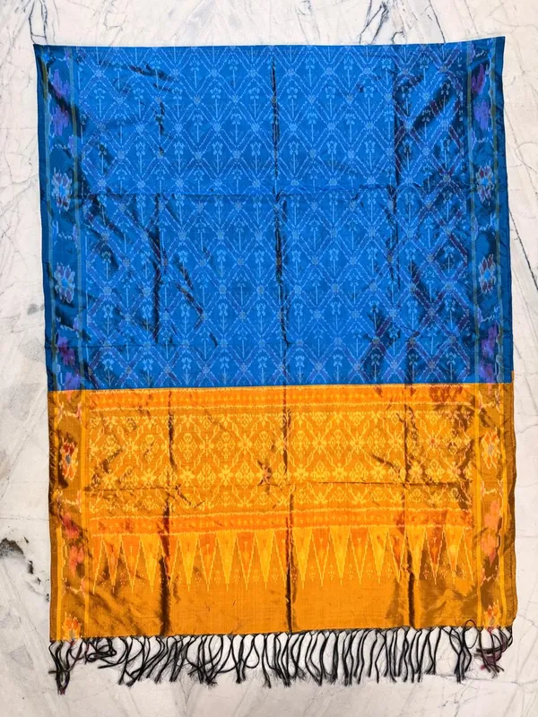 Multicolor_Pure_Silk_Dupatta_For_Women