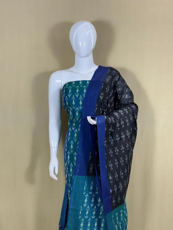 Multicolor_Mercerised_Cotton_Mercerised_Suit_Set_For_Women