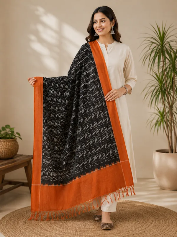 Multicolor_Mercerised_Cotton_Dupatta_For_Women