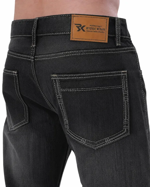 Black_Cotton_Baggy_Fit_Jeans_For_Men