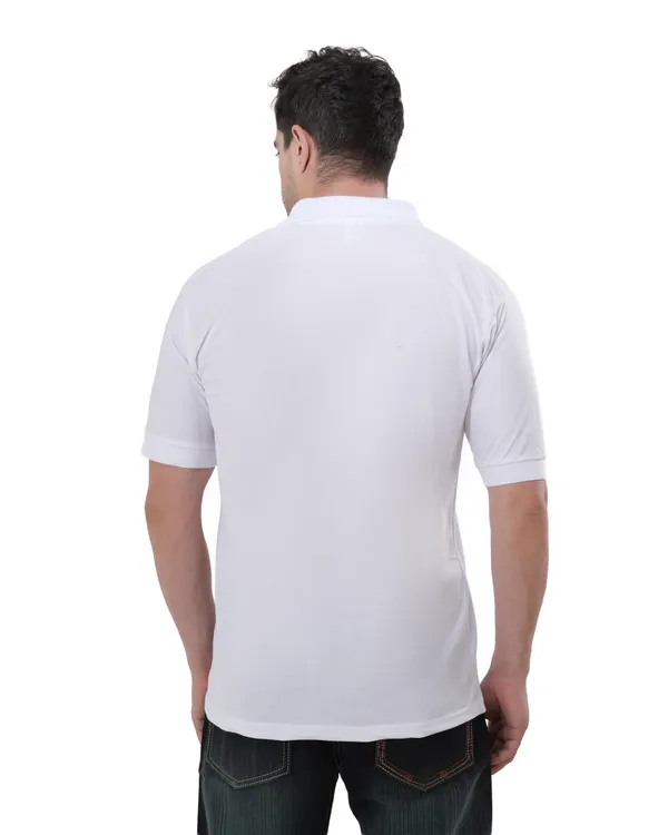 White_Cotton_Polo_T-Shirt_For_Men