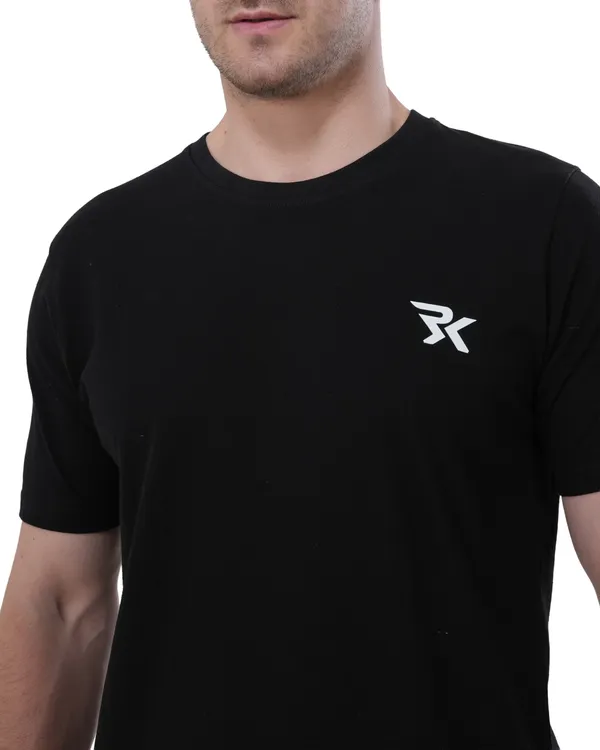 Black_Cotton_Round_Neck_T-Shirt_For_Men