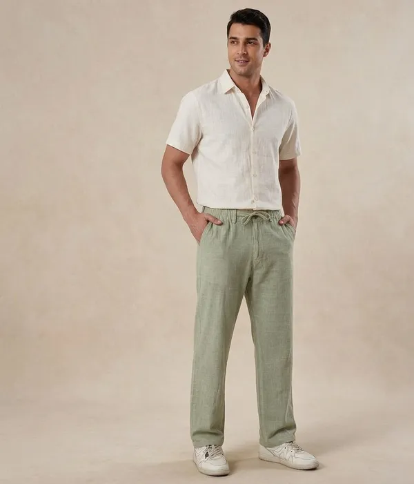 Green_Linen_Trouser_For_Men