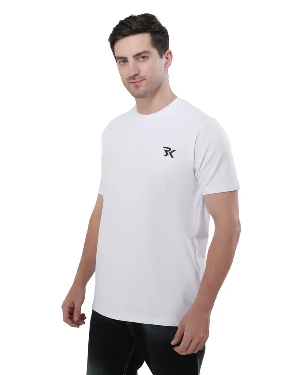 White_Cotton_Round_Neck_T-Shirt_For_Men
