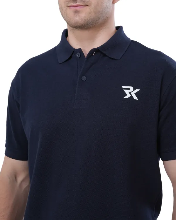 Navy_Cotton_Polo_T-Shirt_For_Men