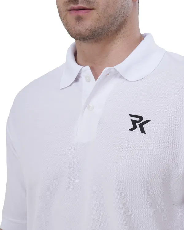White_Cotton_Polo_T-Shirt_For_Men
