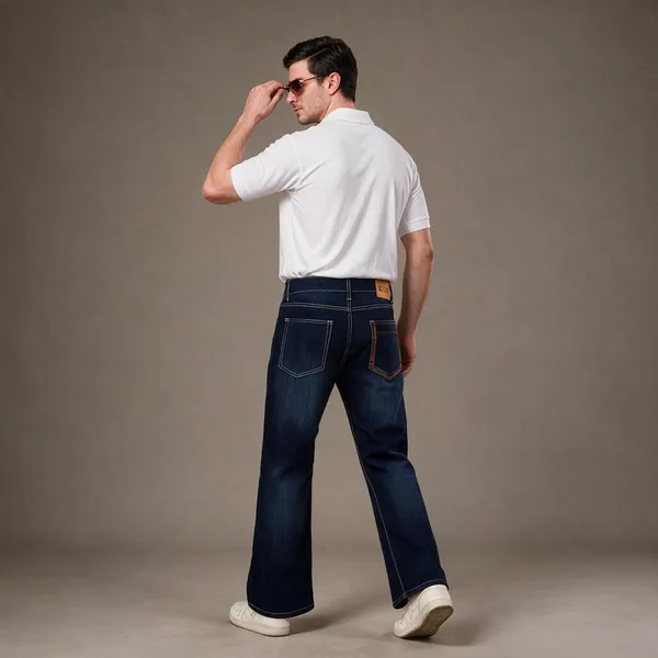 Blue_Cotton_Bootcut_Jeans_For_Men