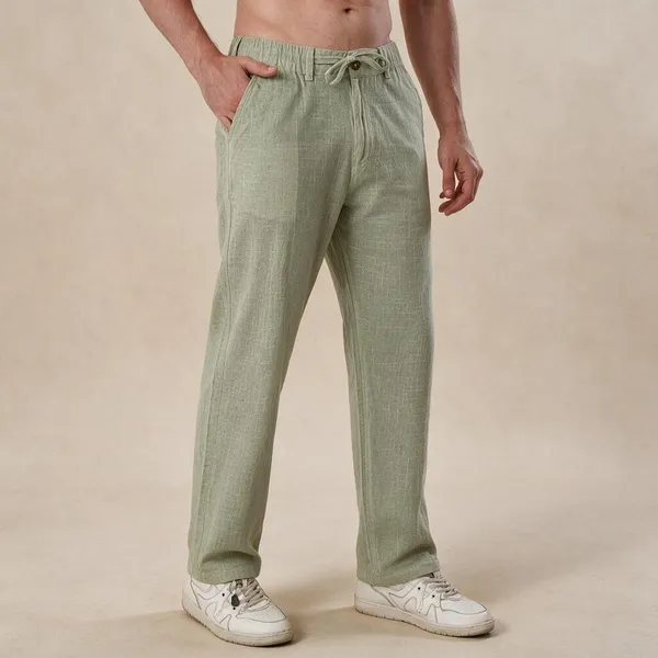 Green_Linen_Trouser_For_Men