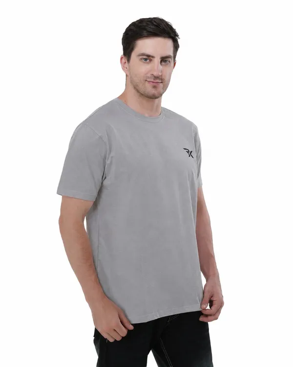 Grey_Cotton_Round_Neck_T-Shirt_For_Men