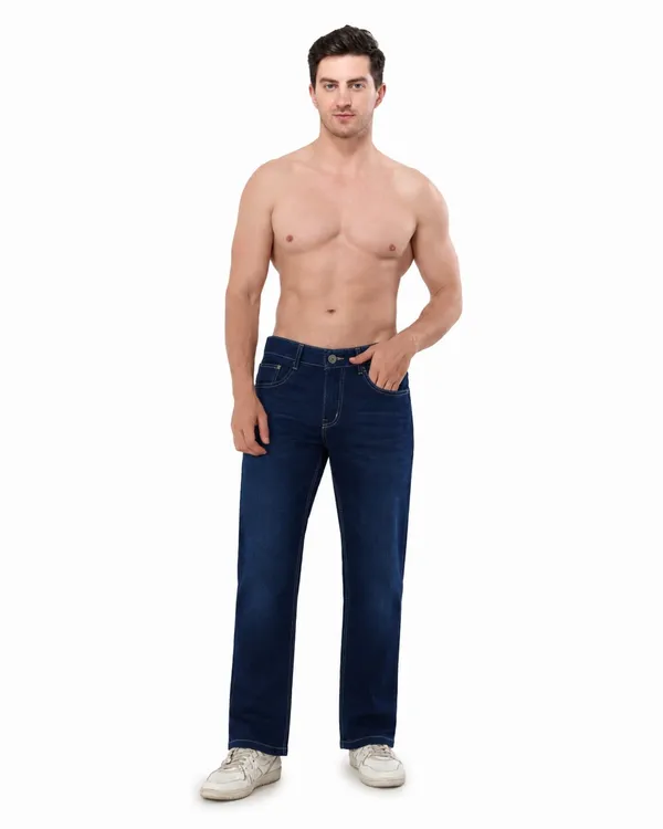 Navy_Cotton_Straight_Fit_Jeans_For_Men