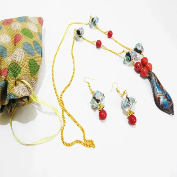 Multicolor_Lampwok_Beads_Glass_Pendant_Jewelry_For_Women
