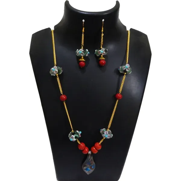 Multicolor_Lampwok_Beads_Glass_Pendant_Jewelry_For_Women
