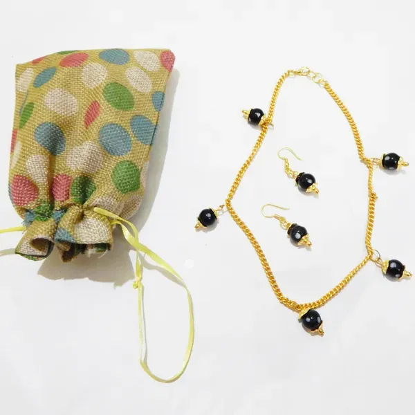 Gold_Metal_Chain_Glass_Beads_Necklace_For_Women