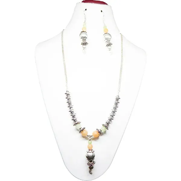 Silver_Glass_Metal_Beads_Chain_Necklace_For_Women