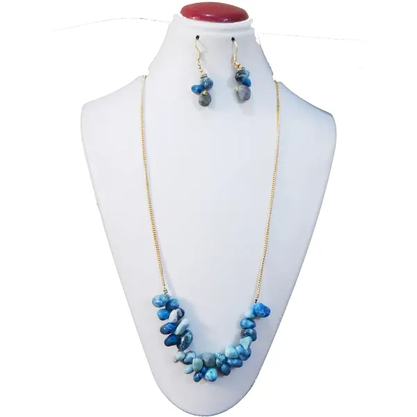 Gold_Gem_Stone_Beads_Necklace_For_Women